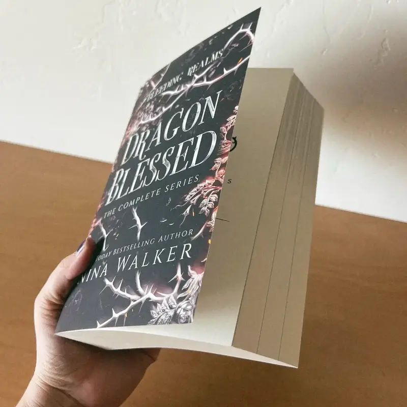 Dragon Blessed Trilogy - Signed By The Author - Omnibus Matte Paperback Edition