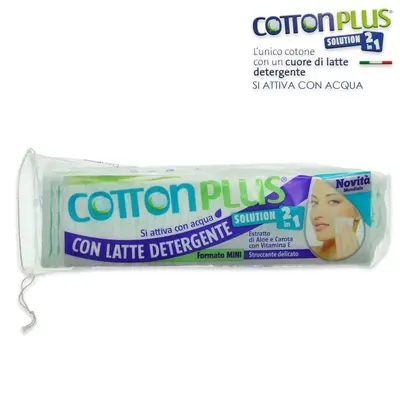 Cotton Plus 2 In 1 Mini With Aloe And Carrot Extract With Vitamin E