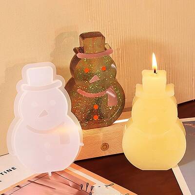 Christmas Theme Silicone Molds Candle Molds