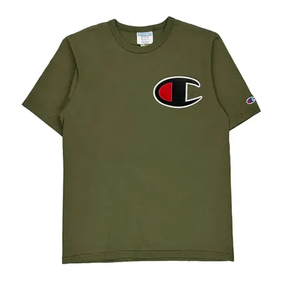 Champion T-Shirt - Medium Khaki Cotton