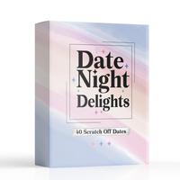 NewEleven Date Night Delights 40 Scratch Off Dates for Couples 2025 - 4in x 3in Card Game - Perfect for Boyfriend & Girlfrien...