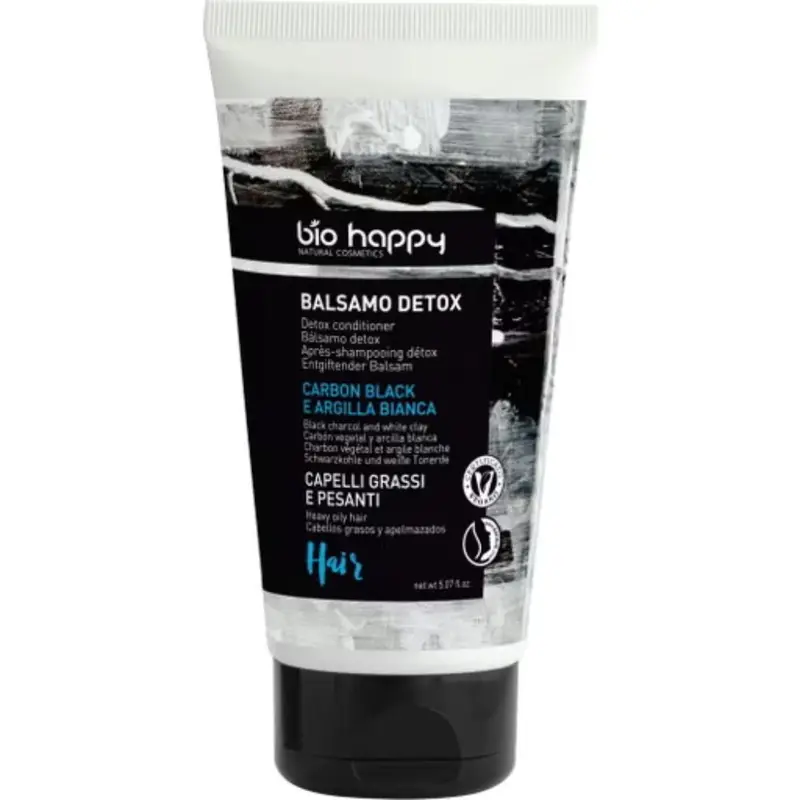 Bio happy Detoxx Hair Conditioner Black Charcoal & White Clay 150 ml