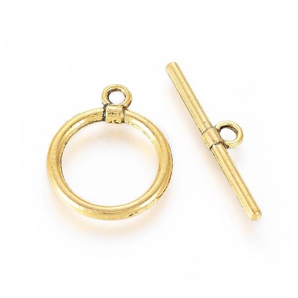 Tibetan Style Alloy Toggle Clasps