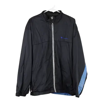 Champion Jacket - Large Black Polyester