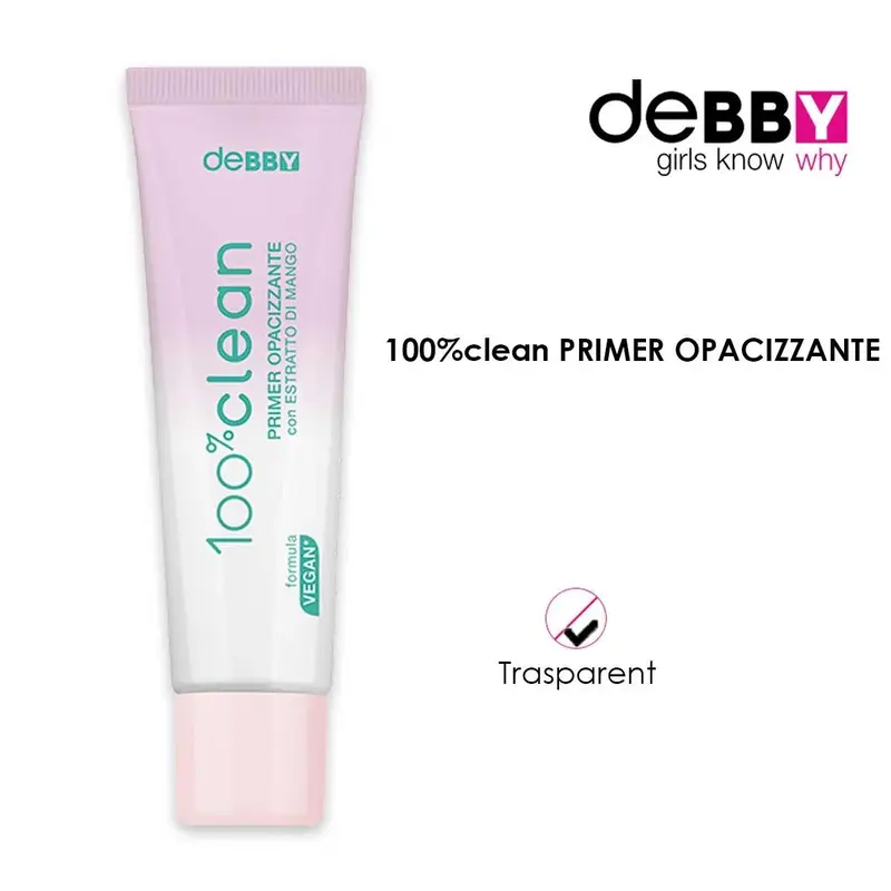 DEBBY 100% Primer CLEAN TRANSPARENT