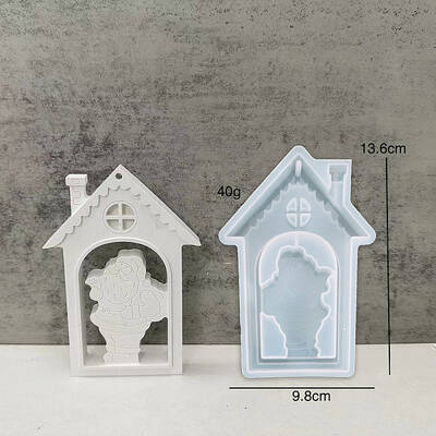 Christmas Theme DIY Pendants Decoration Silicone Mold