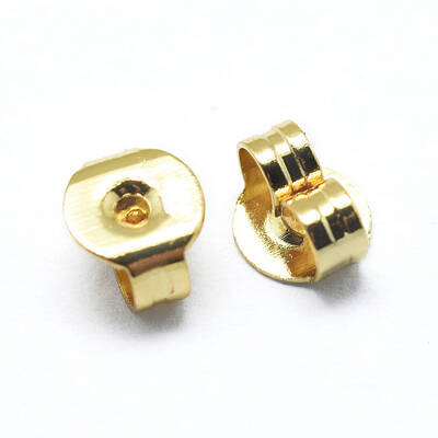 Brass Ear Nuts