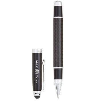 13 Customized Potenza Bettoni Rollerball Pen & Stylus - Carbon ...