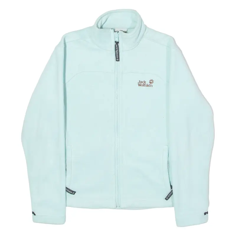 JACK WOLFSKIN Womens Fleece Jacket Blue M