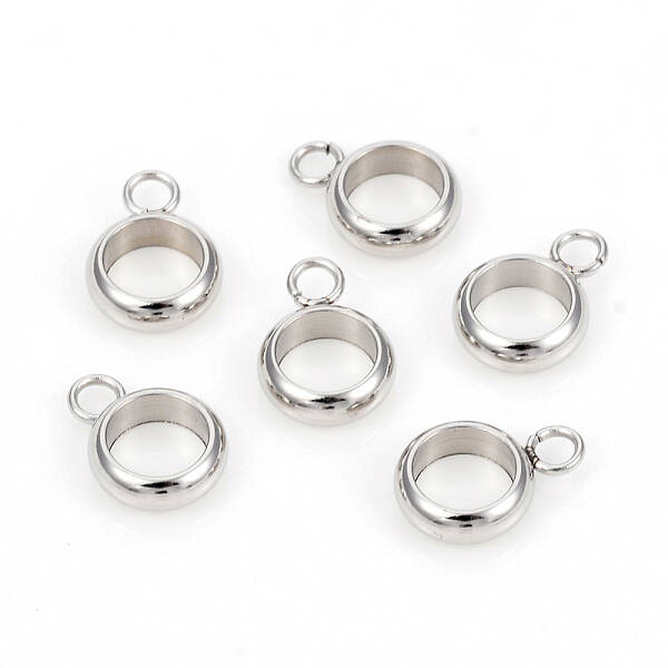 Non-Tarnish 304 Stainless Steel Tube Bails