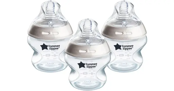 Tommee Tippee Natural Start Anti-Colic Self-sterilizing Bottle Medium Flow 0months+ 3× 150ml