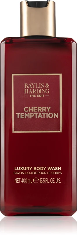 Baylis & Harding The Edit Cherry Temptation luxury shower gel Cherry, Jasmine & Sandalwood 400 ml