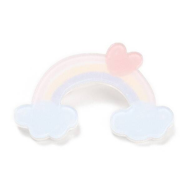Cartoon Style Acrylic Brooch