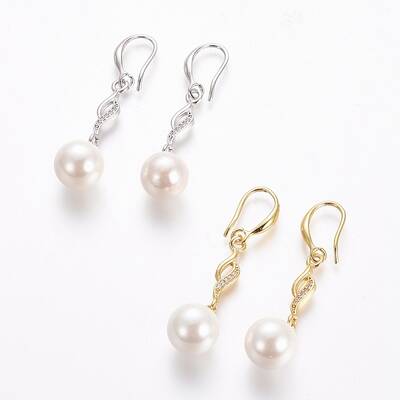 Brass Dangle Earrings