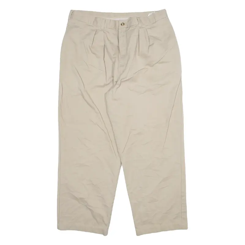 DICKIES Mens Trousers Beige Regular Tapered W34 L27