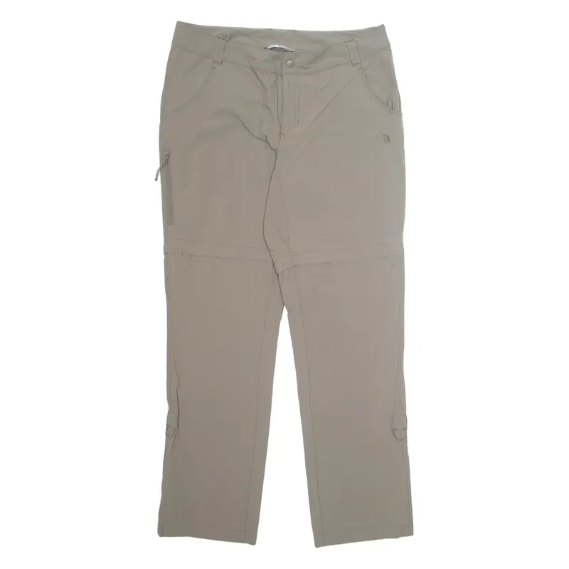THE NORTH FACE Outdoor Womens Trousers Green Loose Straight Nylon W36 L31