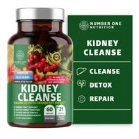 Premium Kidney Cleanse [21 Potent Herbs] for Urinary Tract & Bladder Control, Natural Kidney Support with Cranberry Extract, ...
