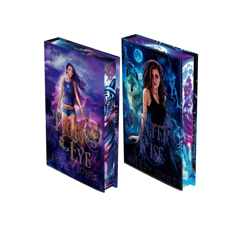 Special Edition Hardbacks of Tiger’s Eye and Winters Rise. Both Books or Single.