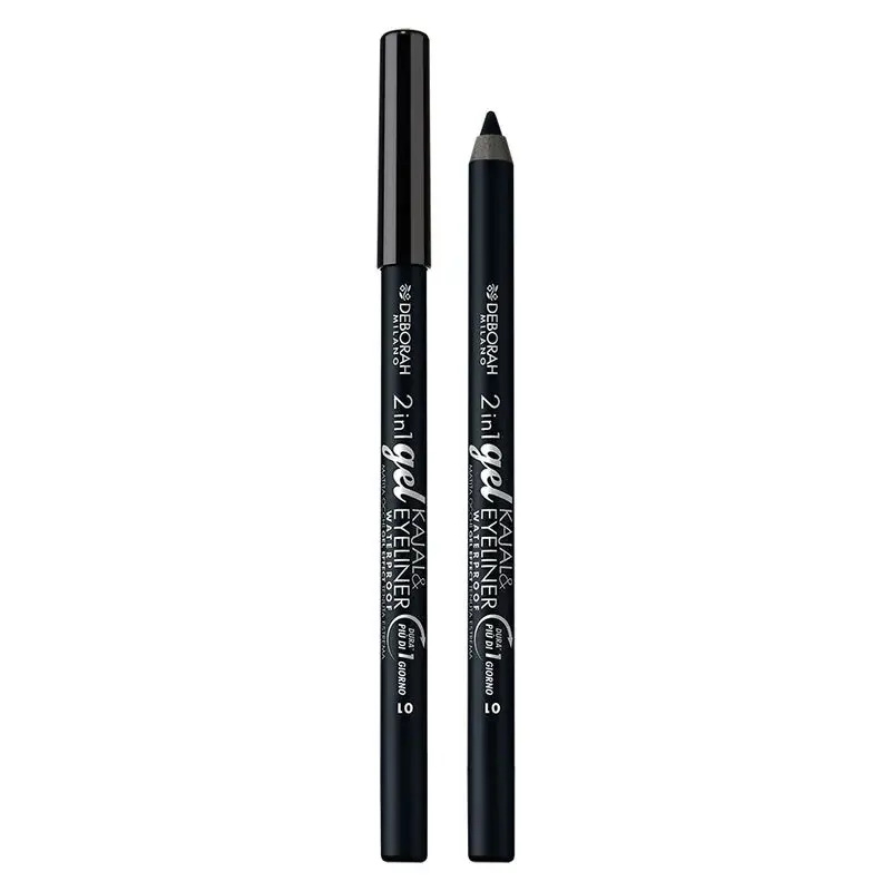 Deborah 2 In 1 Gel Pencil Kajal & Eyeliner 05 - Bronze (1.21 G)