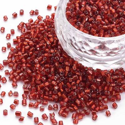 Glass Bugle Beads