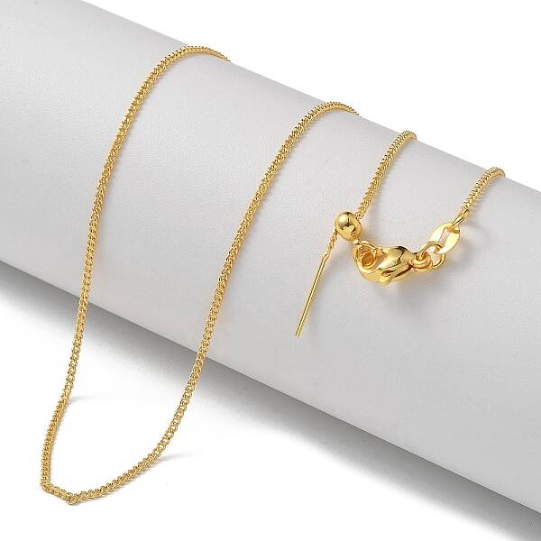 Brass Twisted Chain Necklaces