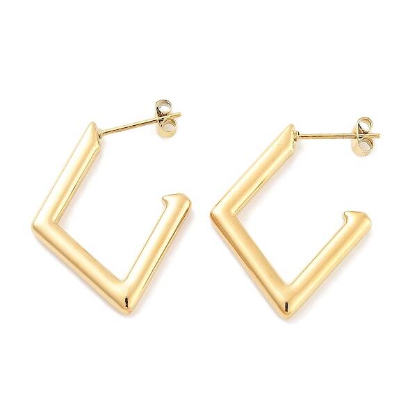 304 Stainless Steel Stud Earrings for Women