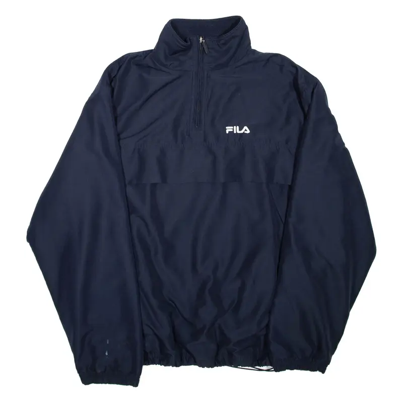 FILA Mens Track Jacket Blue M