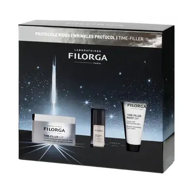 Filorga Time-Filler 5Xp Crema Correttiva 50ml Set 3 Pezzi