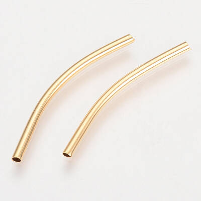 Brass Tube Beads