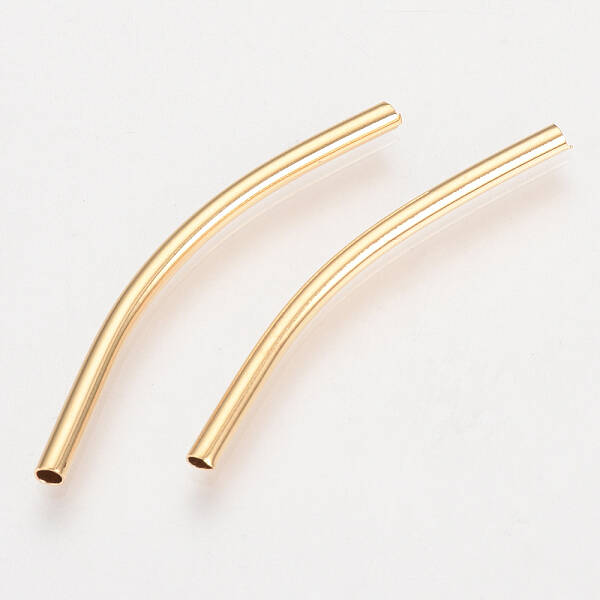 Brass Tube Beads