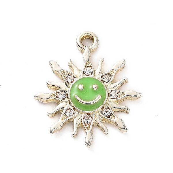 Alloy Enamel Pendants