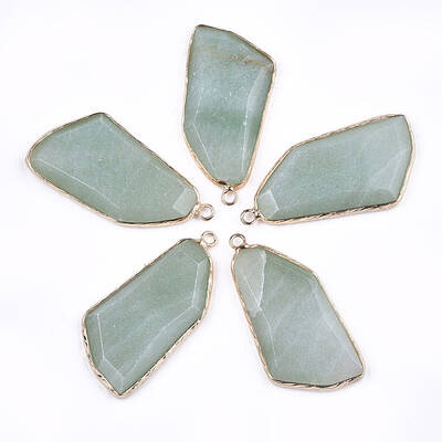 Natural Green Aventurine Pendants