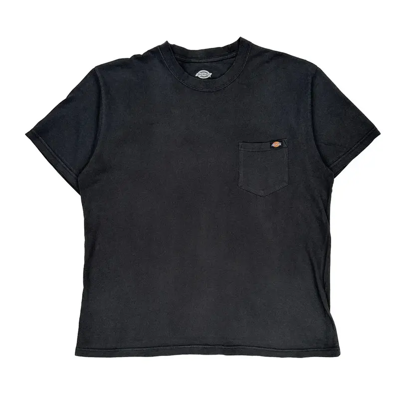 Dickies T-Shirt - XL Black Cotton