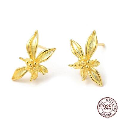 925 Sterling Silver Stud Earring Findings