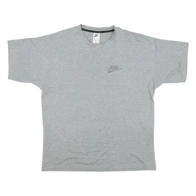 NIKE Mens T-Shirt Grey M