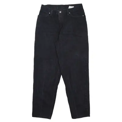 FADED GLORY Jeans Black Denim Regular Mom Womens W29 L29