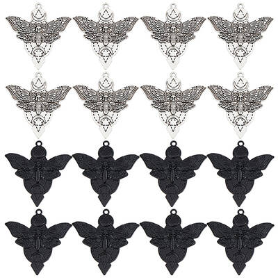 20Pcs 2 Colors Alloy Pendants