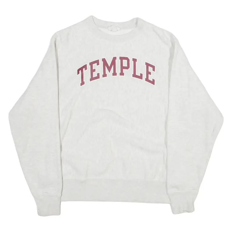 CHAMPION REVERSE WEAVE Temple Mens Sweatshirt Grey M