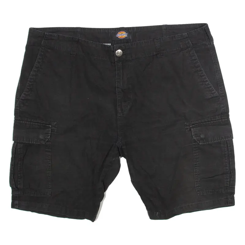 DICKIES Mens Cargo Shorts Black 2XL W44