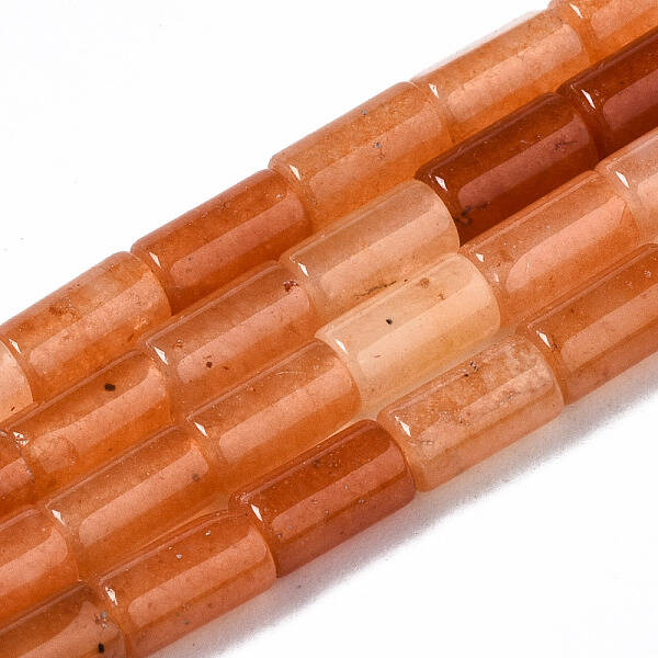 Natural Red Aventurine Beads Strands