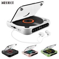 MEGICOT Portable Bluetooth-compatible CD-Player, Multifunction Rechargeable CD-Player with LED Display, Portable Speakers ...
