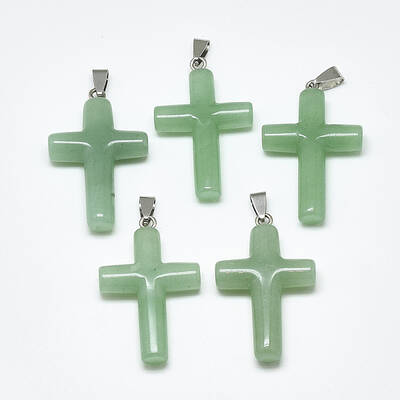 Natural Green Aventurine Pendants