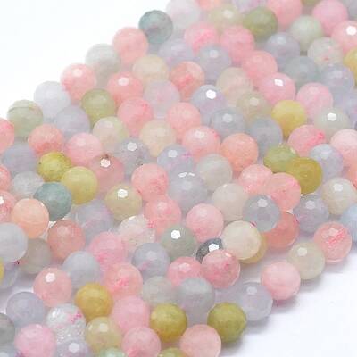 Natural Morganite Beads Strands