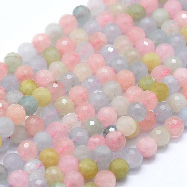 Natural Morganite Beads Strands