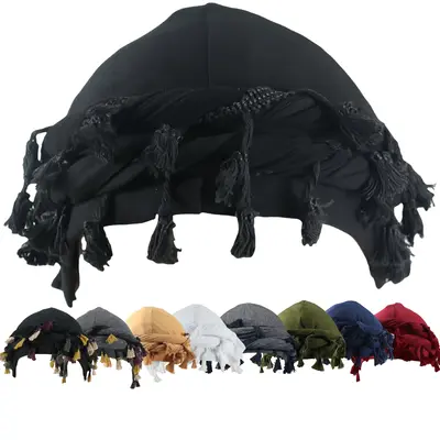 Turban for Men Vintage Twist Head Wraps Durag Satin Lined Halo Turban for WoMen Modal and Satin Turban Scarf Tieļ¼Juneteenth...