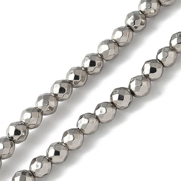Baking Painted Synthetic Non-Magnetic Hematite Beads Strands