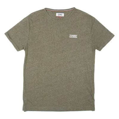 TOMMY HILFIGER Womens T-Shirt Green XS