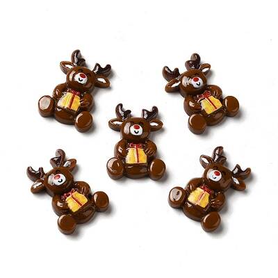Christmas Opaque Resin Cabochons