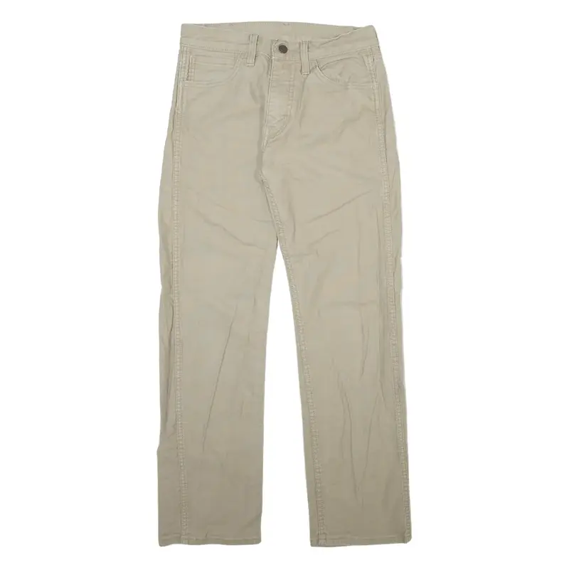 LEVI'S Workwear Mens Trousers Beige Regular Straight W29 L30