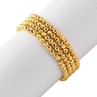 Electroplate Beads Strands
